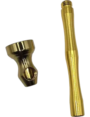 Champ High – Pipe Mini Métal 8.5 cm Doré