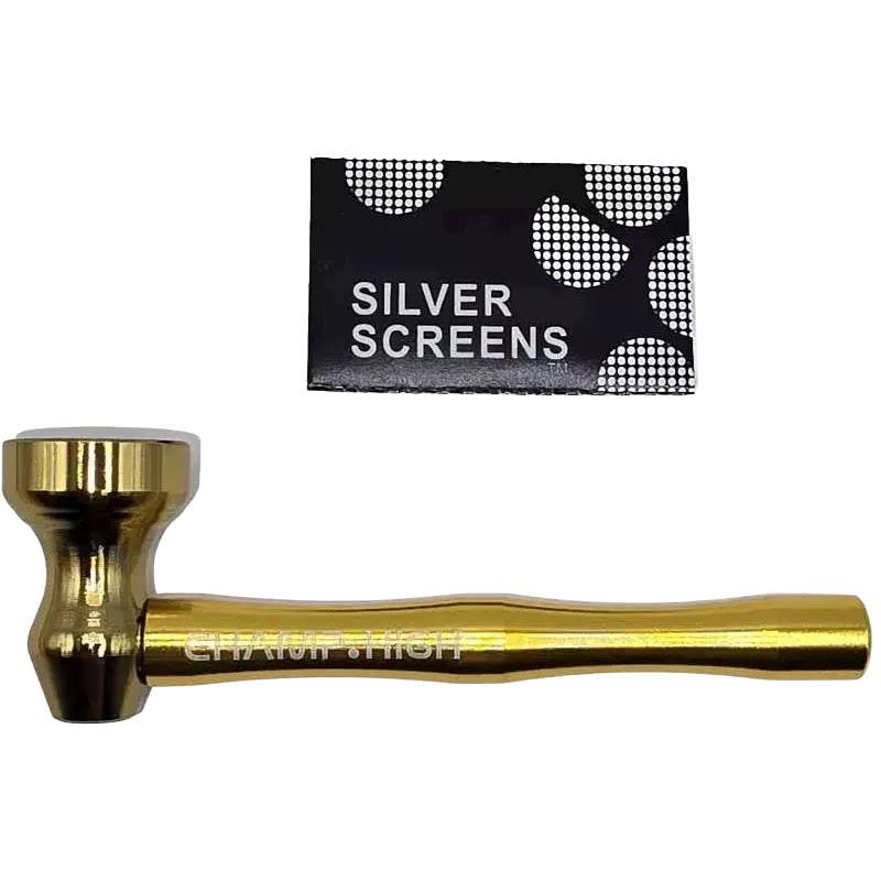 Champ High – Pipe Mini Métal 8.5 cm Doré