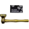 Champ High – Pipe Mini Métal 8.5 cm Doré