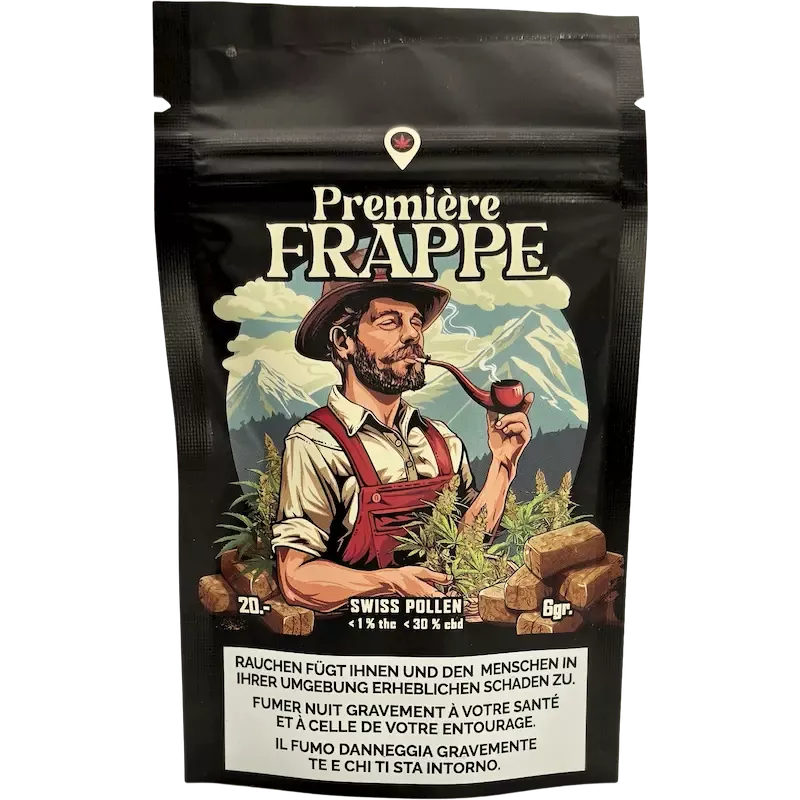 Weed Avenue – Première Frappe Hash CBD 6g