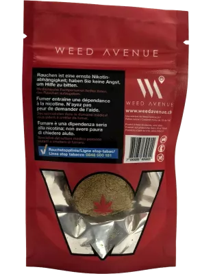 Weed Avenue – Première Frappe Hash CBD 6g
