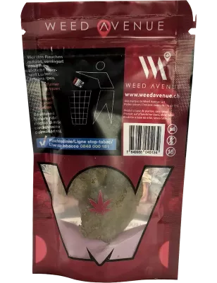Weed Avenue – Première Frappe Hash CBD 14g