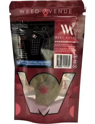 Weed Avenue – Première Frappe CBD Hash 14g