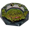 RAW – Prism Glass Ashtray Rainbow