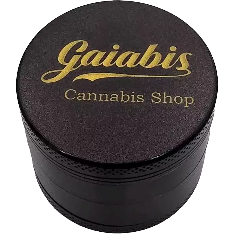 Gaiabis – Grinder 4-teilig Schwarz 50 mm