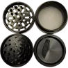 RAW x Hammercraft – Aluminium Grinder Schwarz 4-teilig 63 mm
