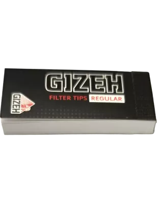 GIZEH BLACK – Filter Tips Regular
