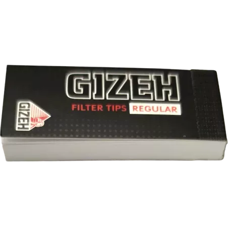 GIZEH BLACK – Filter Tips Regular