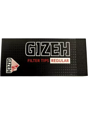 GIZEH BLACK – Filter Tips Regular