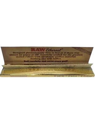 RAW – Ethereal King Size Slim ultradünne Blättchen