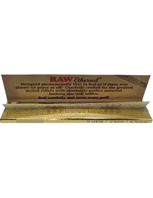 RAW – Ethereal King Size Slim ultradünne Blättchen