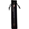 Gaiabis – Stylo Métallique Noir Gravé avec Étui