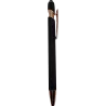 Gaiabis – Stylo Métallique Noir Gravé