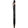 Gaiabis – Stylo Métallique Noir Gravé