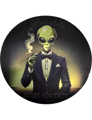 Gaiabis – Autocollant Alien High Society 7.3 cm