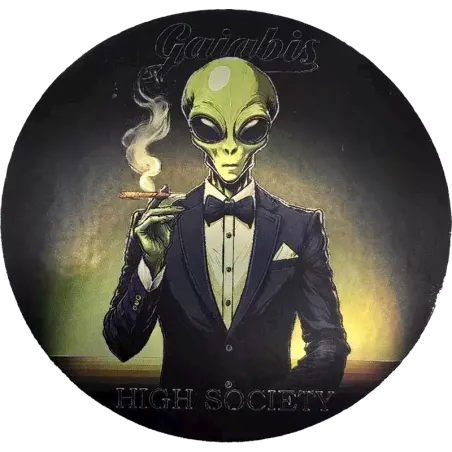 Gaiabis – Autocollant Alien High Society 7.3 cm
