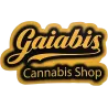 Gaiabis – Sticker Cannabis Shop 6.8×4.2 cm