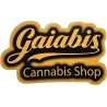 Gaiabis – Sticker Cannabis Shop 6.8×4.2 cm