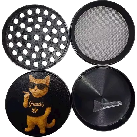 Gaiabis – Grinder Chat Cool 4 Teile 62 mm