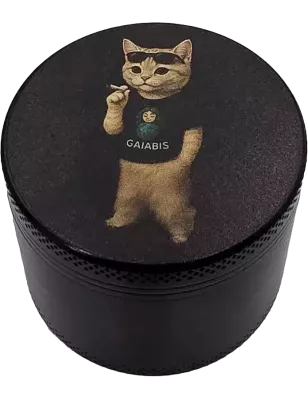 Gaiabis – Grinder Katze 4-teilig 50 mm Schwarz