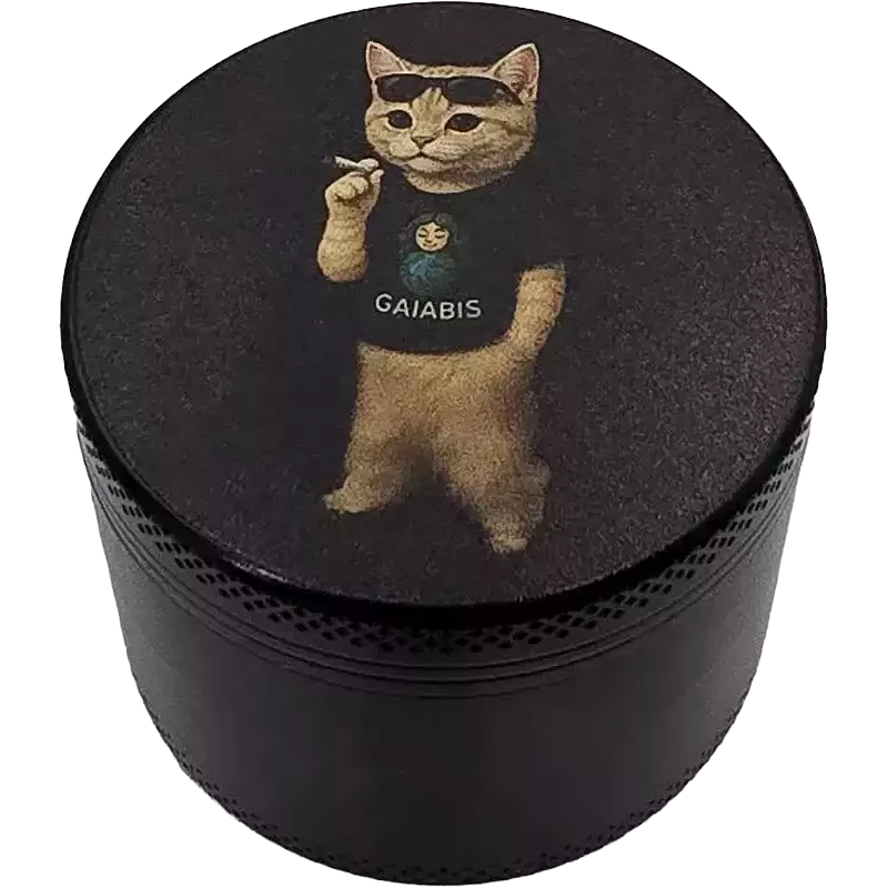 Gaiabis – Grinder Chat 4 Parties 50 mm Noir