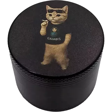 Gaiabis – Grinder Katze 4-teilig 50 mm Schwarz