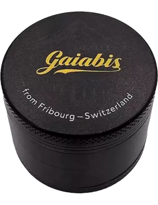 Gaiabis – Grinder 4-teilig Schwarz Freiburg – Switzerland