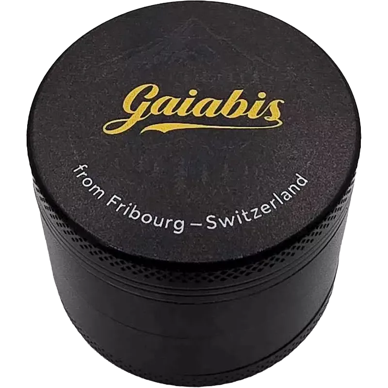 Gaiabis – Grinder 4-teilig Schwarz Freiburg – Switzerland