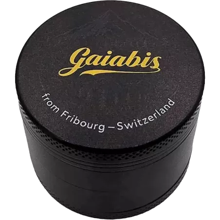 Gaiabis – Grinder 4 parties noir Fribourg – Switzerland