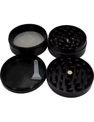 Gaiabis – Grinder 4-teilig Schwarz Freiburg – Switzerland