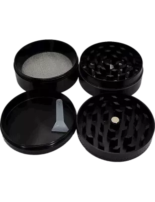Gaiabis – Grinder 4-teilig Schwarz Freiburg – Switzerland