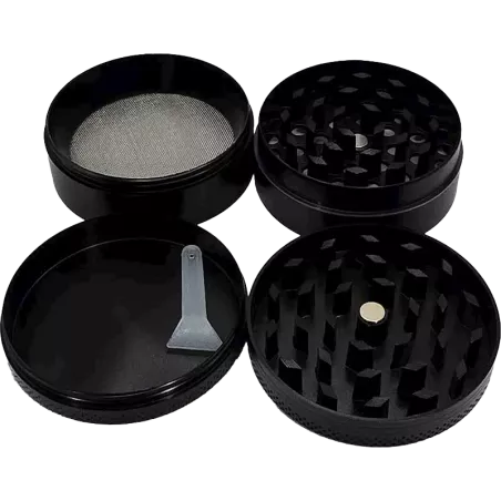 Gaiabis – Grinder 4-teilig Schwarz Freiburg – Switzerland