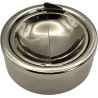Champ High – Cendrier Poussoir Chromé 12 cm