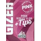 Gizeh – Pink Rolls Slim Extra Fine + Tips 5 m