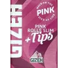Gizeh – Pink Rolls Slim Extra Fein + Tips 5 m