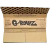 G-Rollz Pets Rock “Rap” – Unbleached King Size Slim Papers + Tips