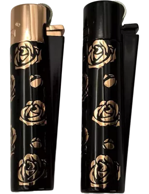 Clipper – Metallfeuerzeug Micro Rose of Gold