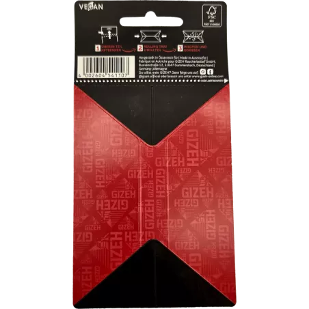 Gizeh – King Size Slim 2x Booklets + Rolling Tray