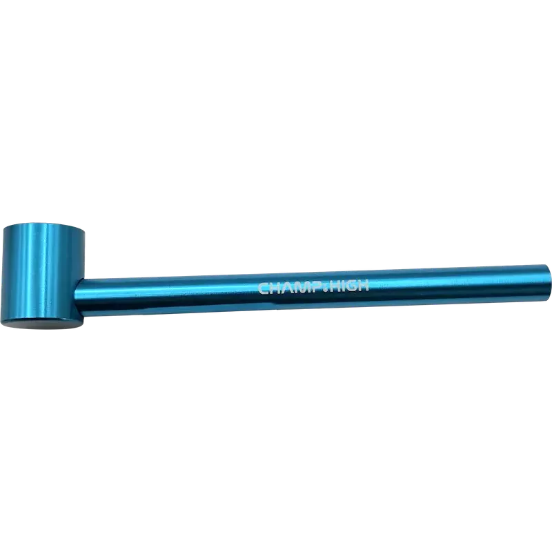 Champ High – Pipe Métal Classique Turquoise 12.5 cm