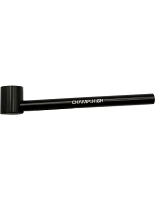 Champ High – Schwarze Metallpfeife Klassisch 12,5 cm