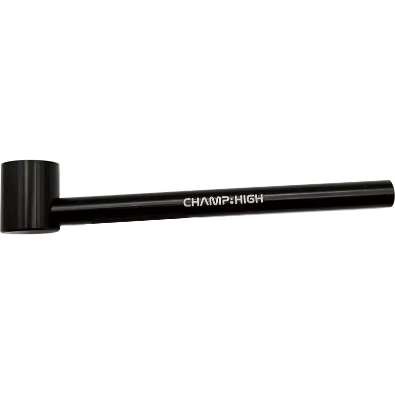 Champ High – Pipe Métal Classique Noire 12.5 cm