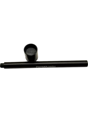 Champ High – Pipe Métal Classique Noire 12.5 cm