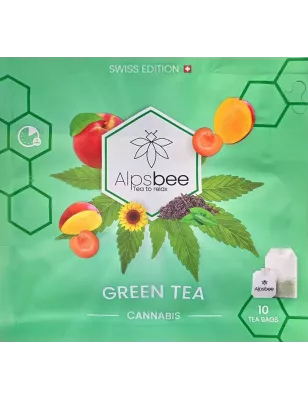Alpsbee – Grüner CBD Tee