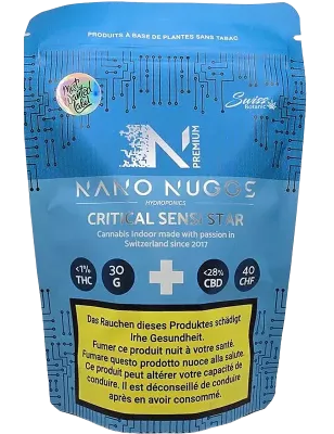 Swiss Botanic – Nano Nuggs Critical Sensi Star Indoor 30g