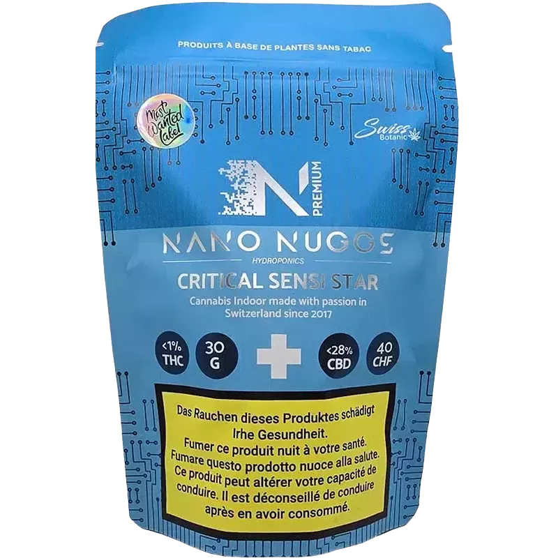 Swiss Botanic – Nano Nuggs Critical Sensi Star Indoor 30g