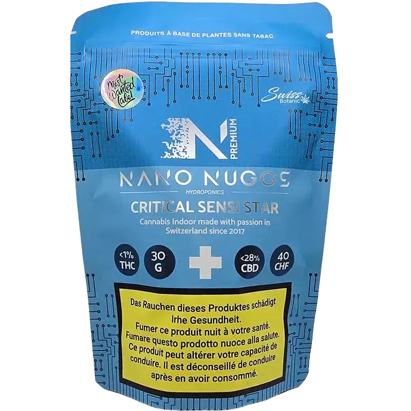 Swiss Botanic – Nano Nuggs Critical Sensi Star Indoor 30g