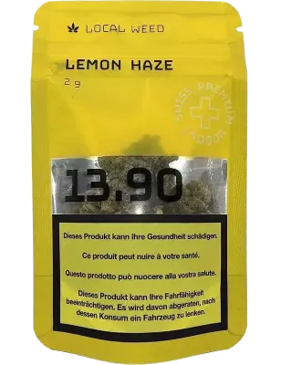 Local Weed – Lemon Haze CBD Indoor 2g