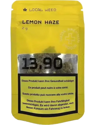 Local Weed – Lemon Haze CBD Indoor 2g
