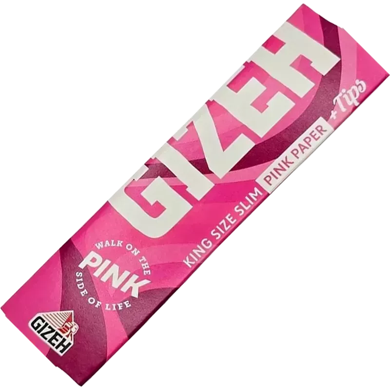 Gizeh – King Size Slim + Filtri Rose Extra Fine