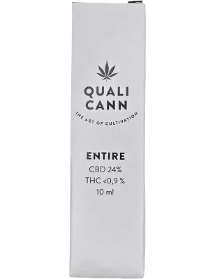 Qualicann – Huile CBD Entire Full Spectrum 24%